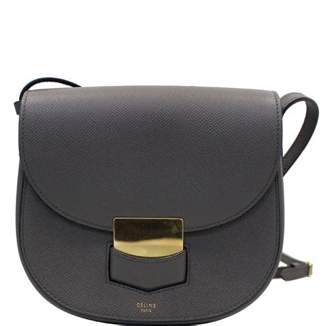 celine small trotteur bag|Small Trotteur bag in grained calfskin .